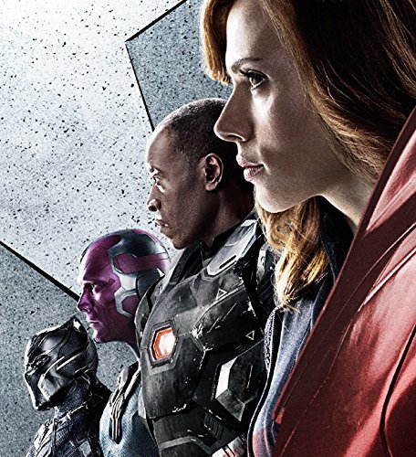 Amazon｜キャプテン・アメリカ シビル・ウォー 映画ポスター 両面 レア